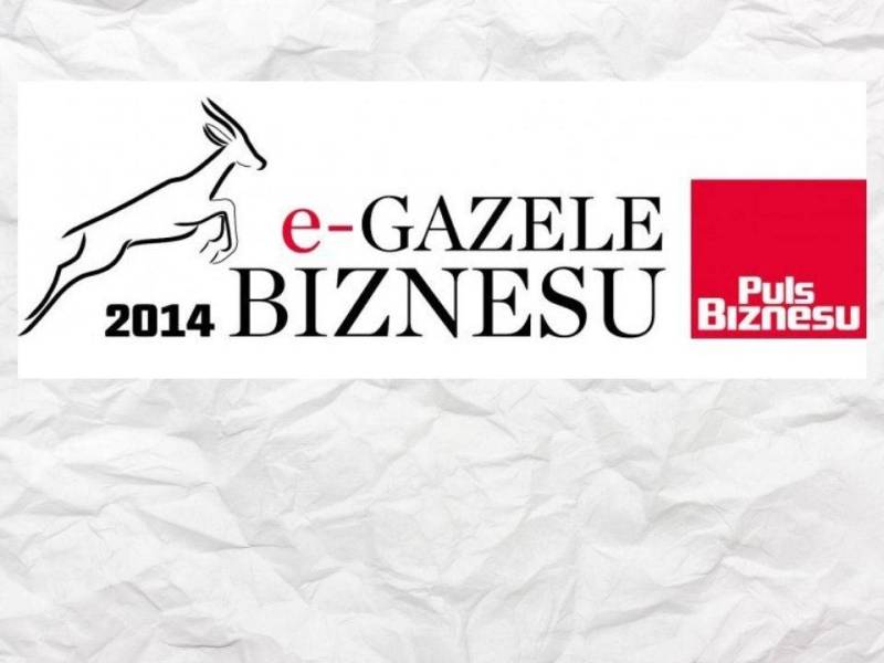Mamy nagrodę Gazele Biznesu 2014
